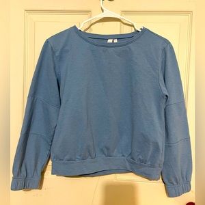 Z By Zella Girls Size Large Blue Light Sweatshirt
